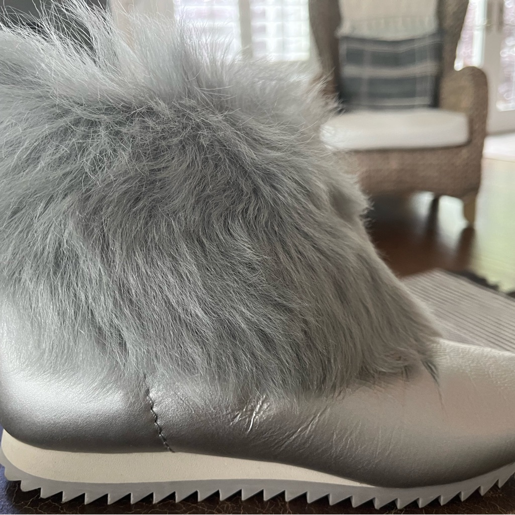 Pedro Garcia Leather & Fur Short Boot